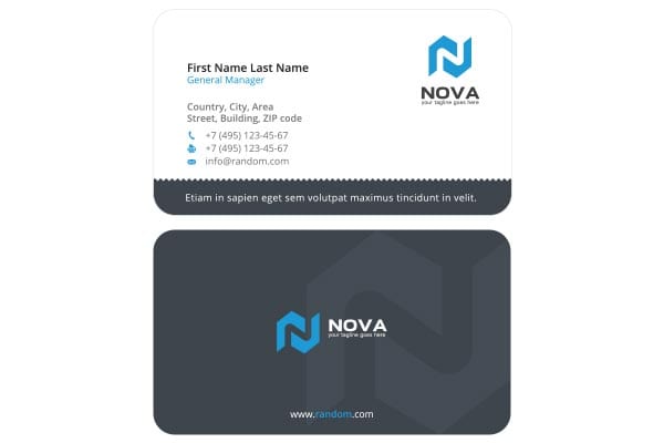 business card printing dubai